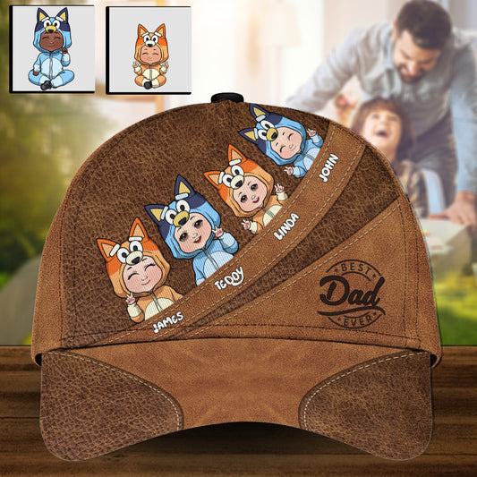 Best Dad Ever - Personalized Father Classic Cap