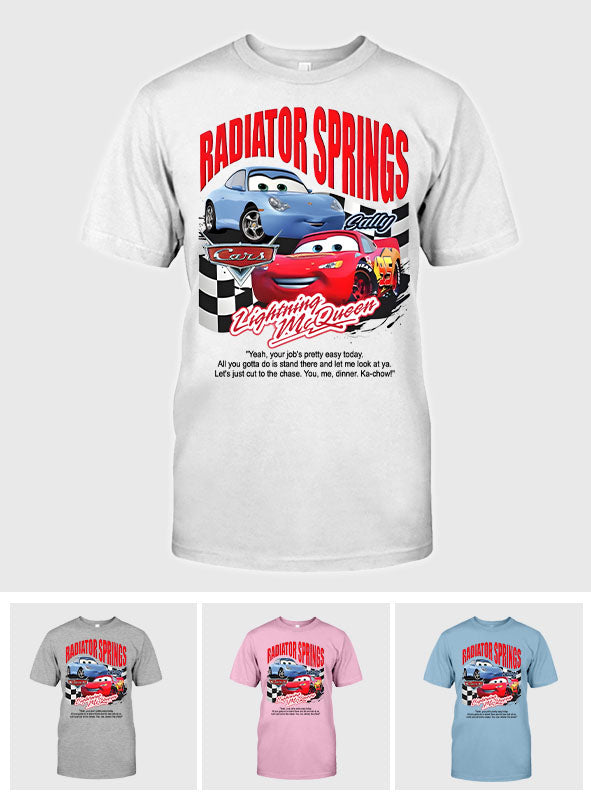 Radiator Springs - T-shirt And Hoodie
