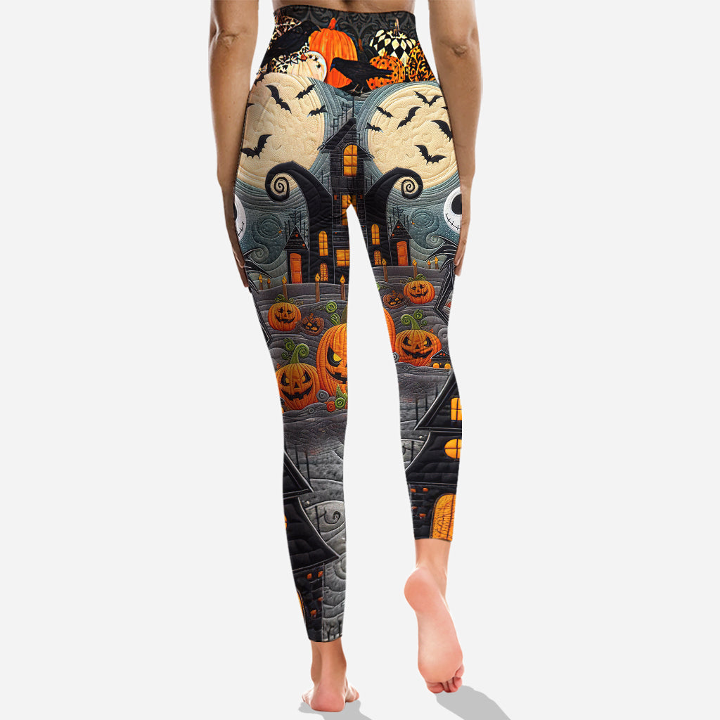 Hello Darkness My Old Friend - Personalized Nightmare Hoodie and Leggings