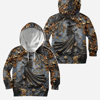 Beautiful Witch - Personalized Witch Hoodie and Leggings