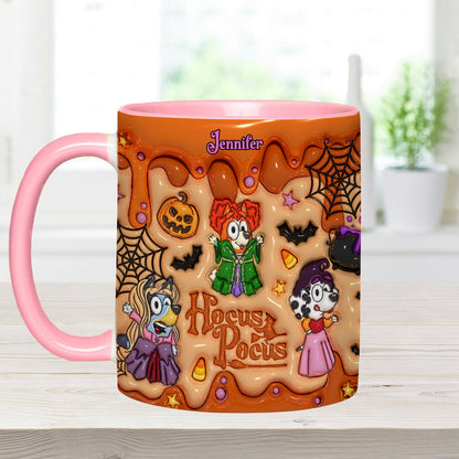 Halloween Is Coming - Personalized Accent Mug