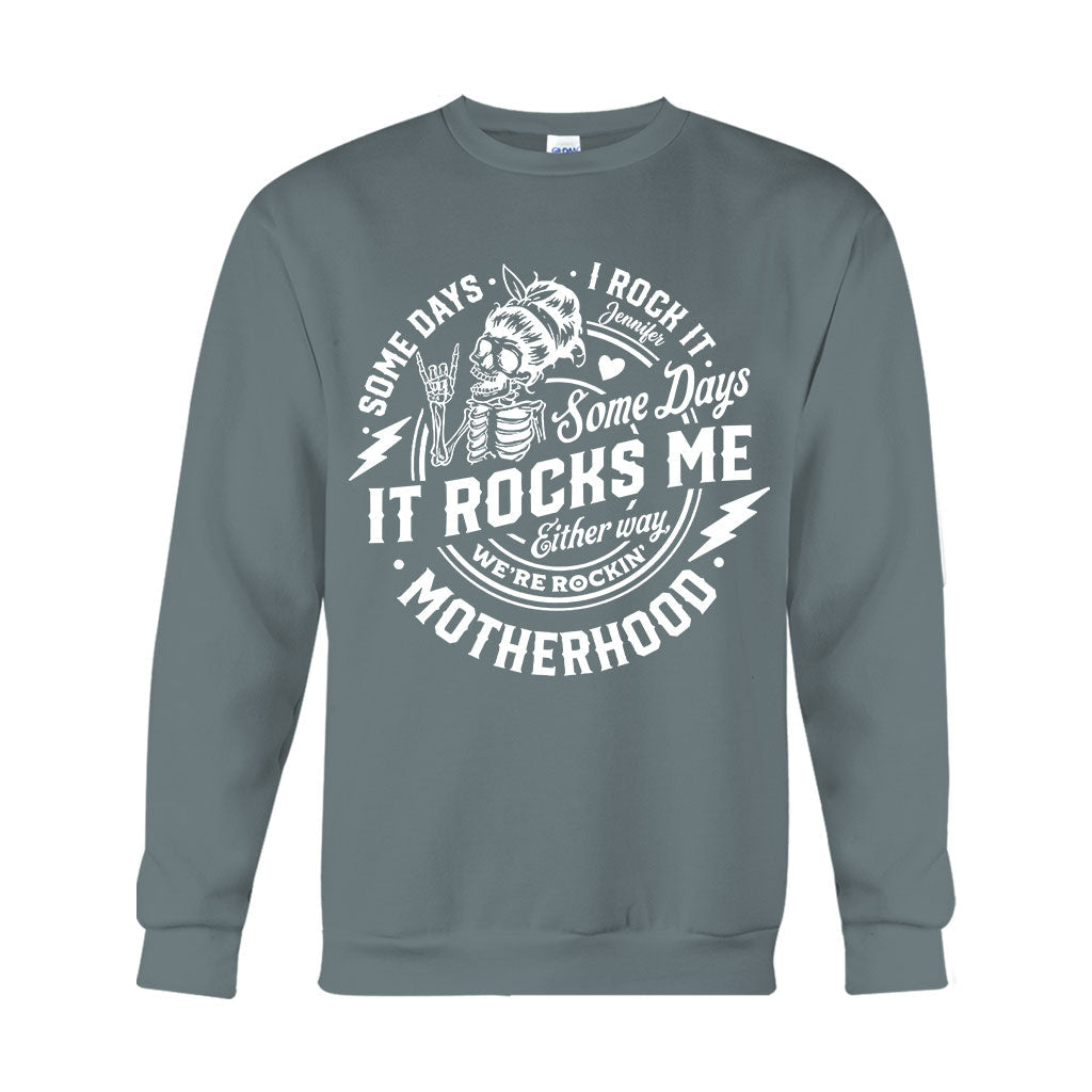 We Are Rockin' Mother Hood - Personalized Mother T-shirt And Hoodie