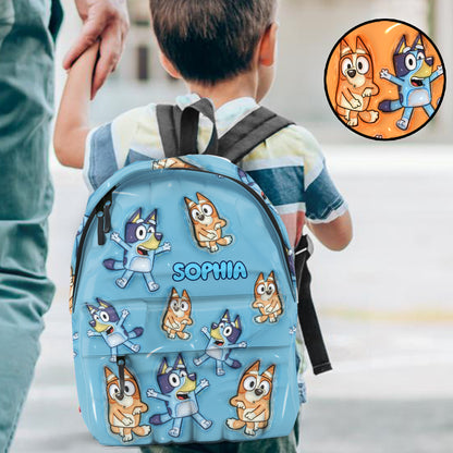 Cool Dogs Backpack For Kid - Personalized Kid Backpack
