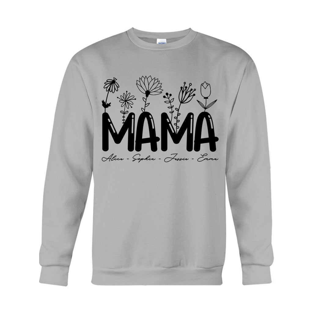 Best Mama Ever - Personalized Mother T-shirt And Hoodie