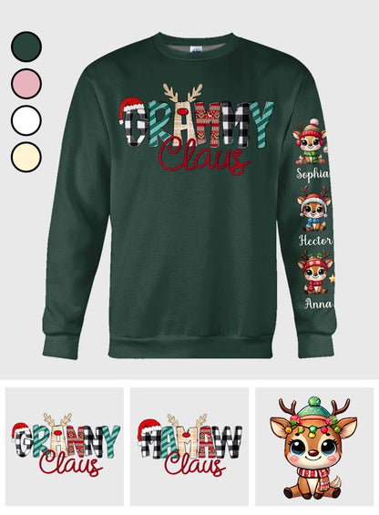 Grammy Claus - Personalized Grandma All Over Shirt