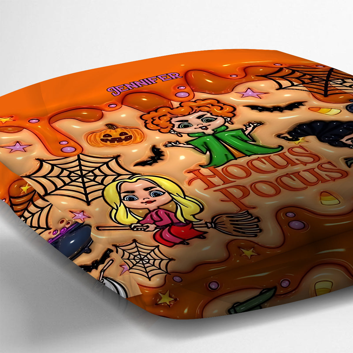 Sisters - Personalized Three Witches Throw Pillow