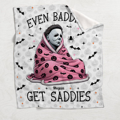 Even Baddies Get Saddies - Personalized Blanket