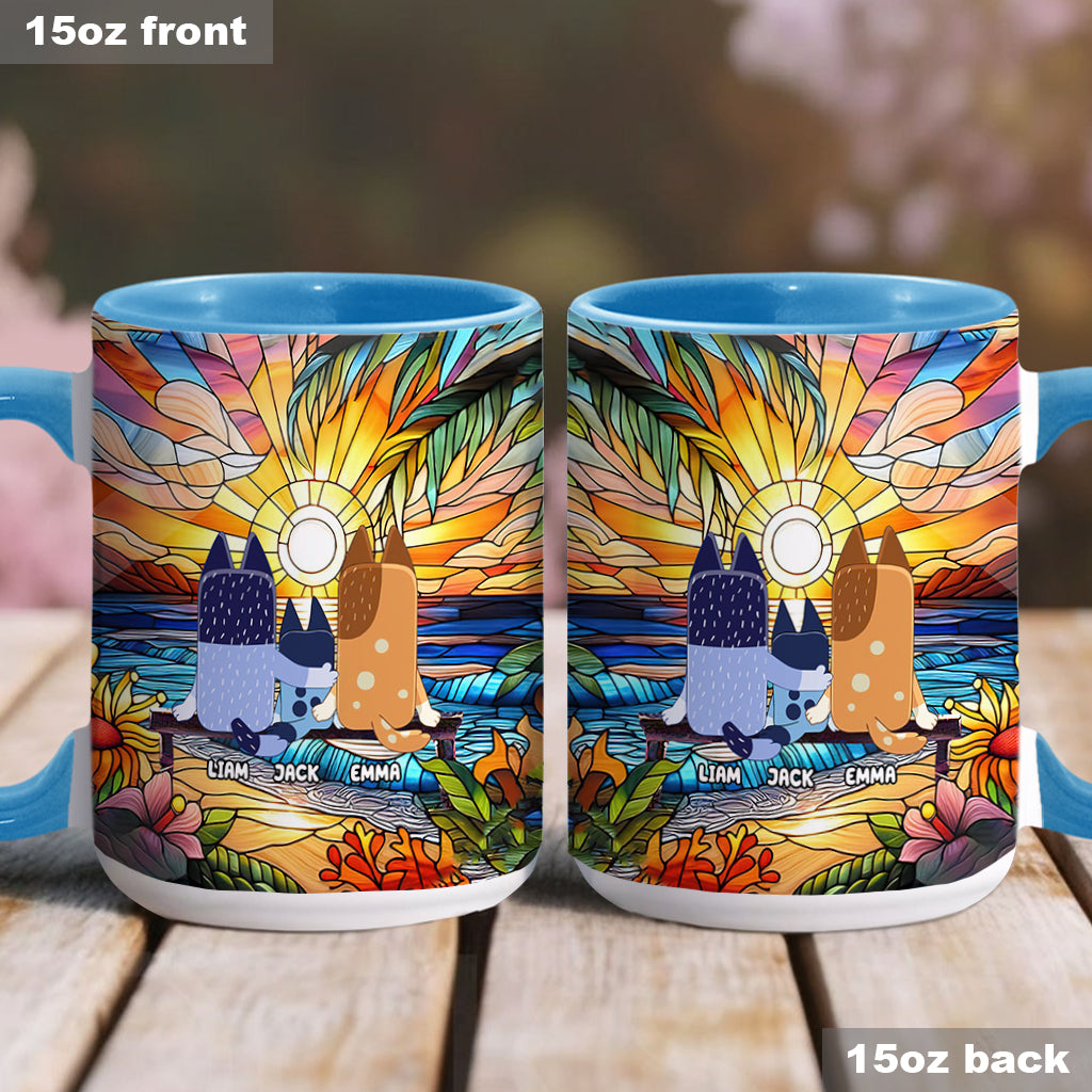 This Is Us This Is Our Family - Personalized Accent Mug