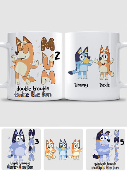 Multiple The Fun - Personalized Mother Mug