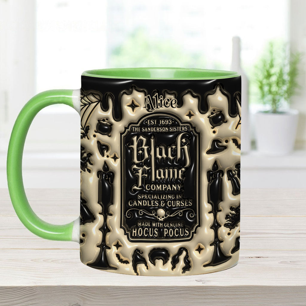 Black Flame Company - Personalized Three Witches Accent Mug