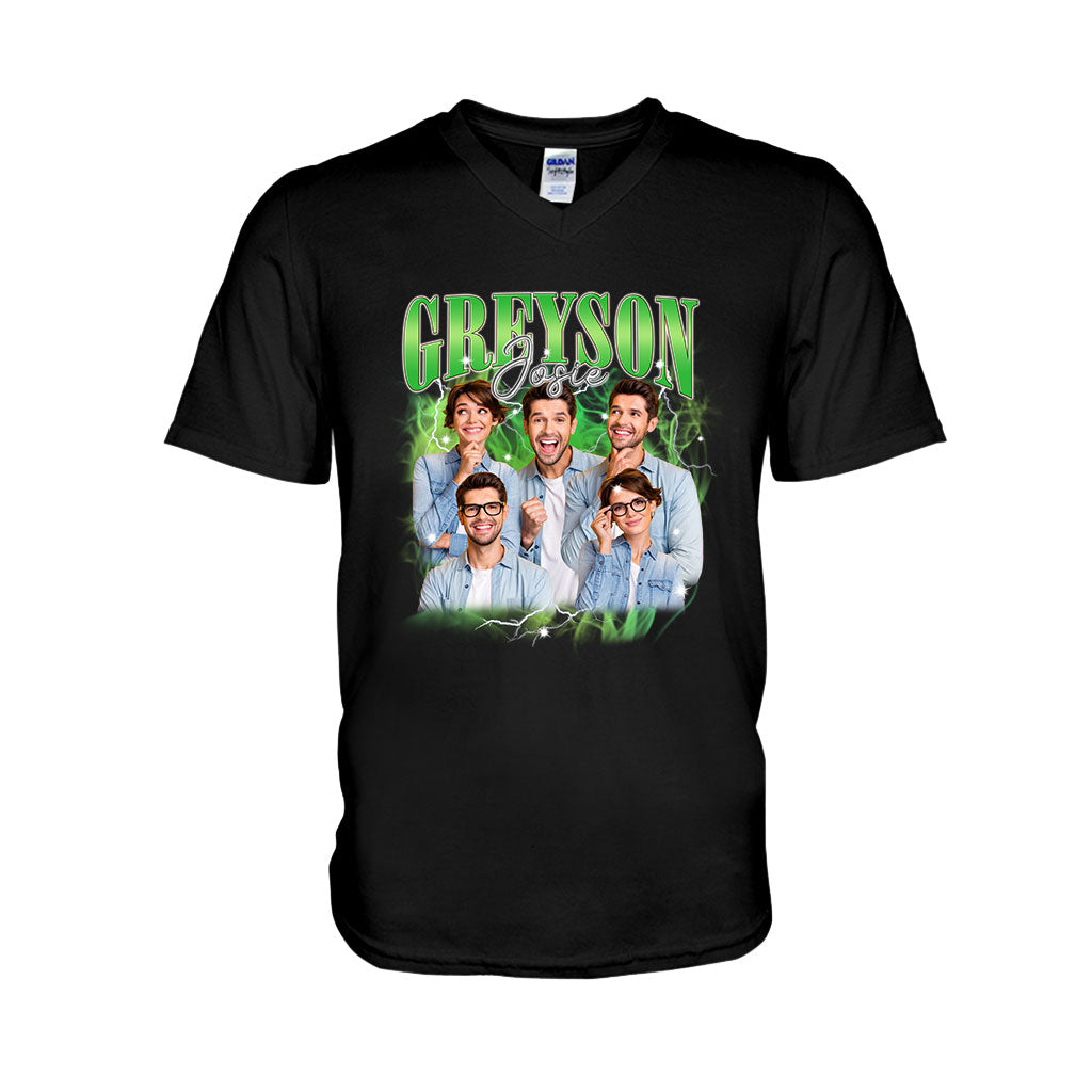 Custom Text And Photos - gift for anyone - Personalized T-shirt And Hoodie
