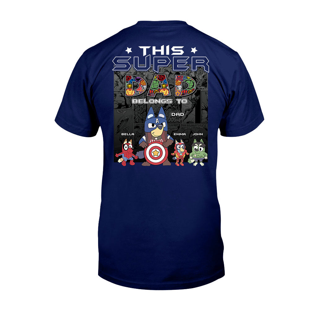 Super Dad - Personalized Father T-shirt and Hoodie