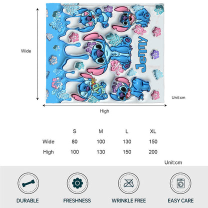 Ohana Means Family - Personalized Ohana Blanket