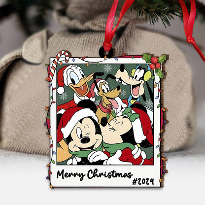 Merry Christmas Disneyland - Personalized Mouse Ornament