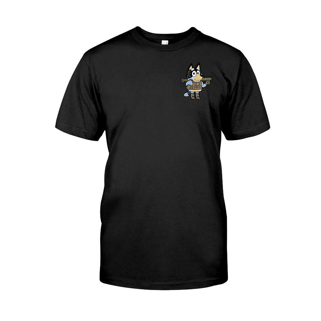 Tactical Dad Bluey T-shirt And Hoodie