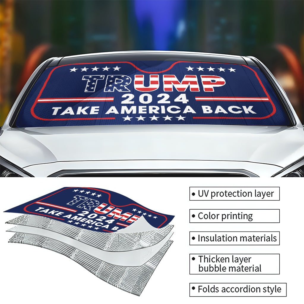 Take The Country Back - Car Sunshade