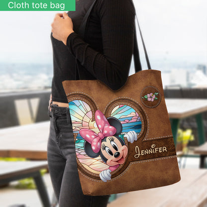 Beautiful Beach Landscape - Personalized Ohana Tote Bag