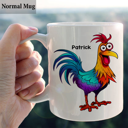 I May Look Calm - Personalized Sarcasm Mug