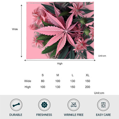 Free Your Mind - Personalized Weed Blanket