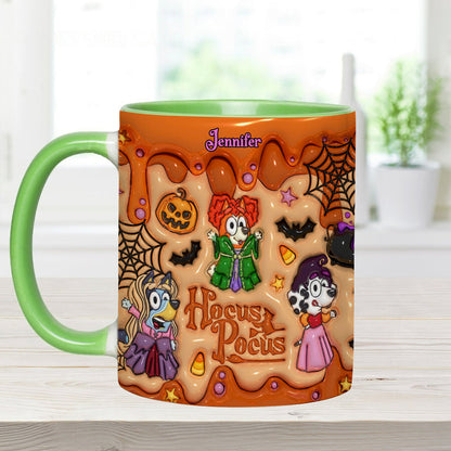 Halloween Is Coming - Personalized Accent Mug