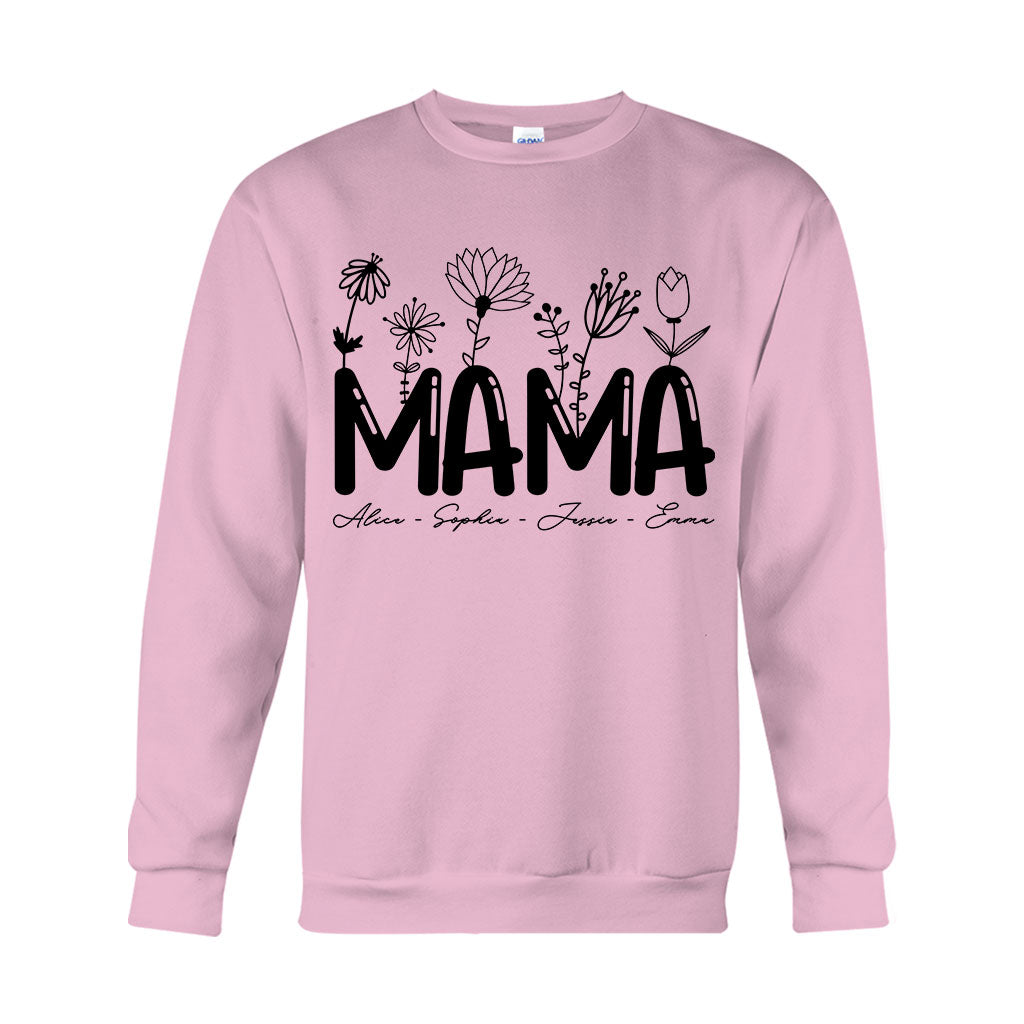 Best Mama Ever - Personalized Mother T-shirt And Hoodie