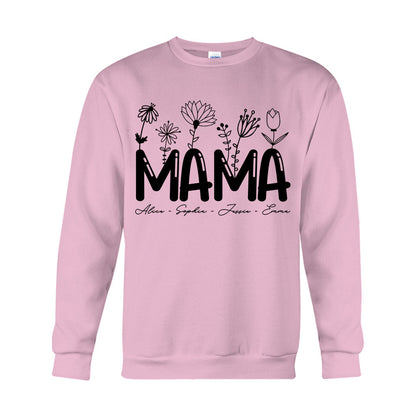 Best Mama Ever - Personalized Mother T-shirt And Hoodie