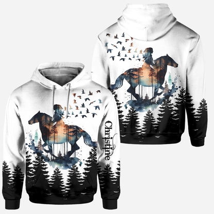 Horse Girl - Personalized Horse Hoodie and Leggings