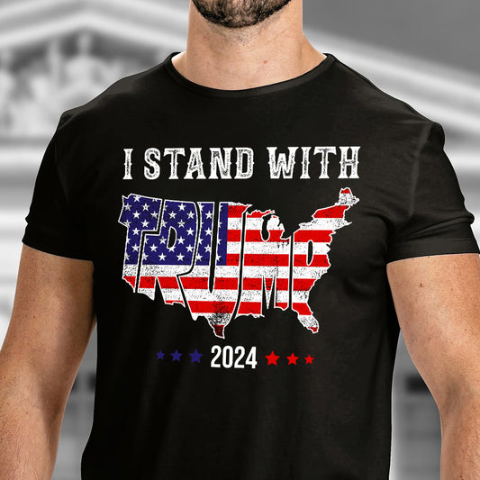 I Stand With Trump - T-shirt And Hoodie