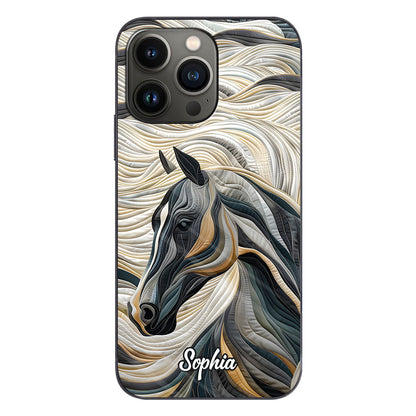 Beautiful Horse - Personalized Horse Phone Case