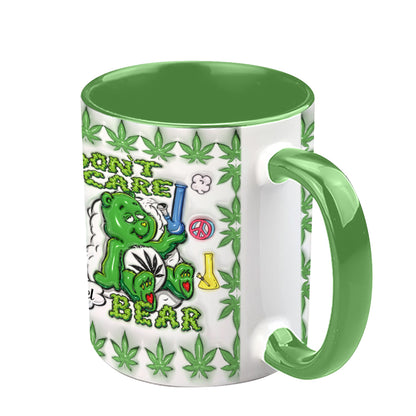 Don't Care Bear - Personalized Weed Accent Mug