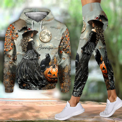 Beautiful Witch - Personalized Witch Hoodie and Leggings