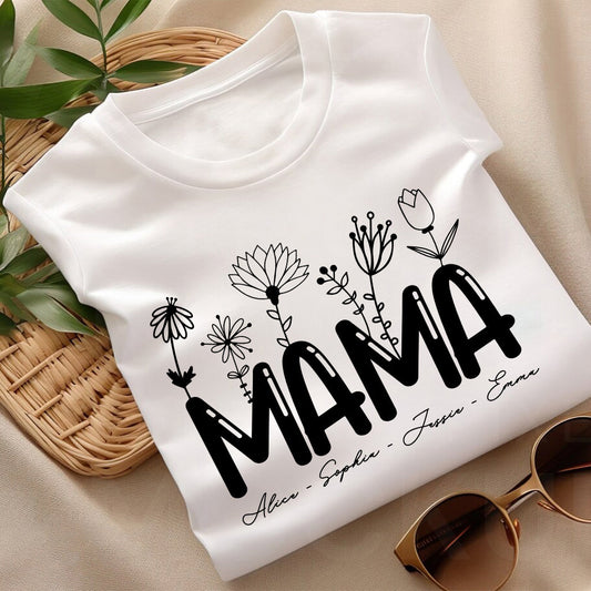 Best Mama Ever - Personalized Mother T-shirt And Hoodie