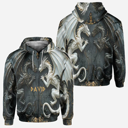 Love Dragons - Personalized Dragon All Over Shirt