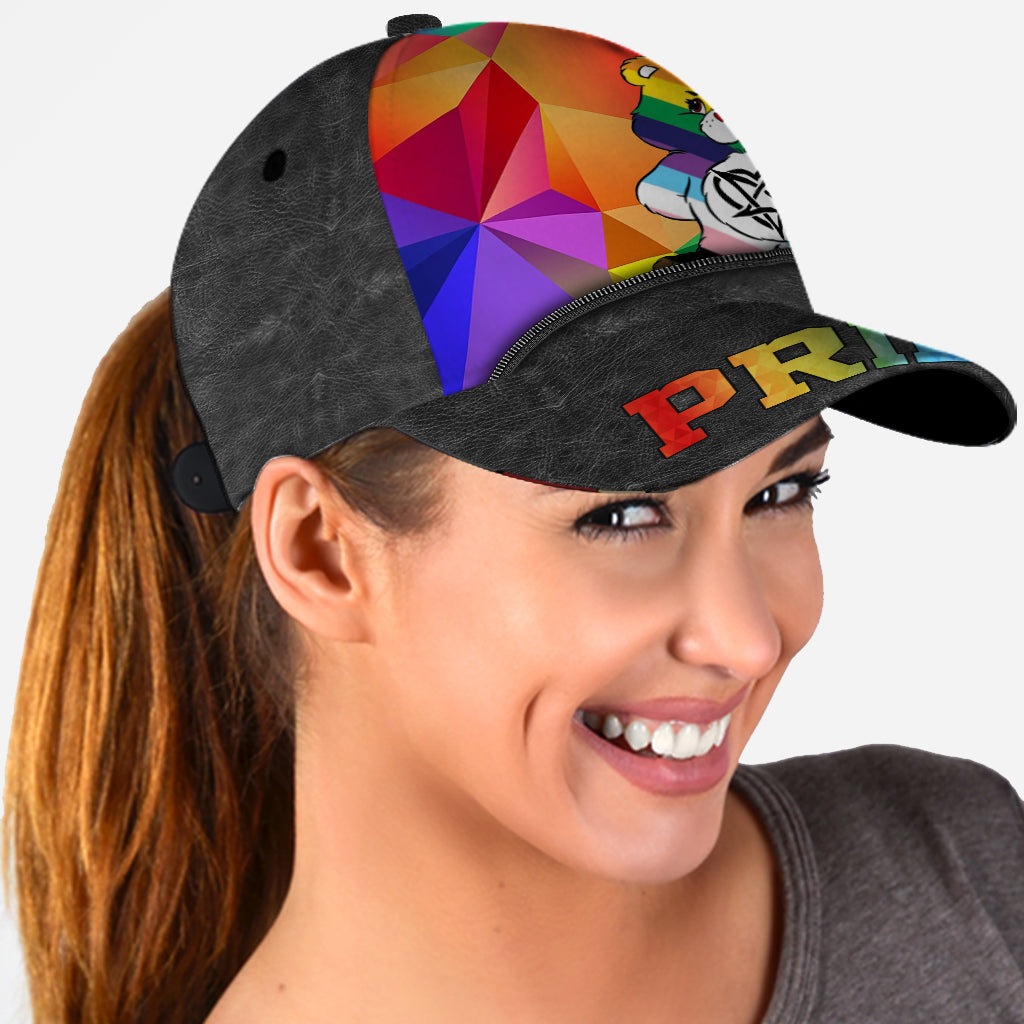 LGBT Pride Month Bear This Is Me - Personalized LGBT Support Classic Cap