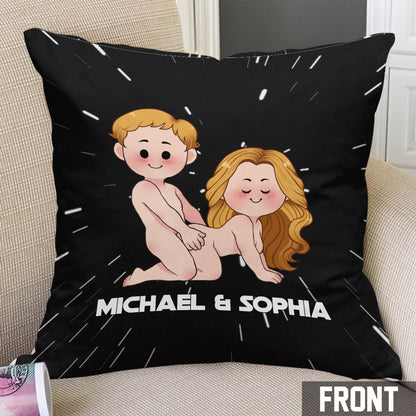 Best Butt In The Galaxy - Personalized The Force Throw Pillow
