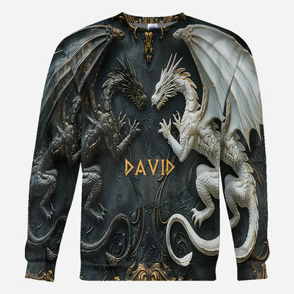 Love Dragons - Personalized Dragon All Over Shirt