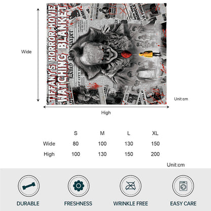Horror Movie Blanket - Personalized Blanket