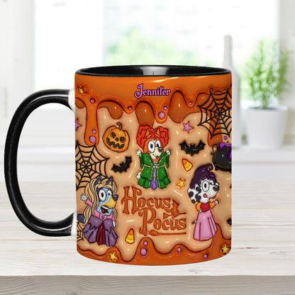 Halloween Is Coming - Personalized Accent Mug