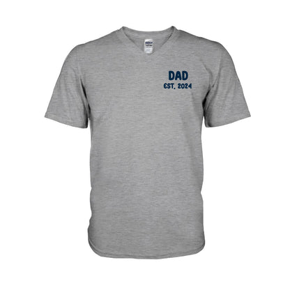 Doing Dad Papa Grandpa... Shit - Personalized Father T-shirt And Hoodie