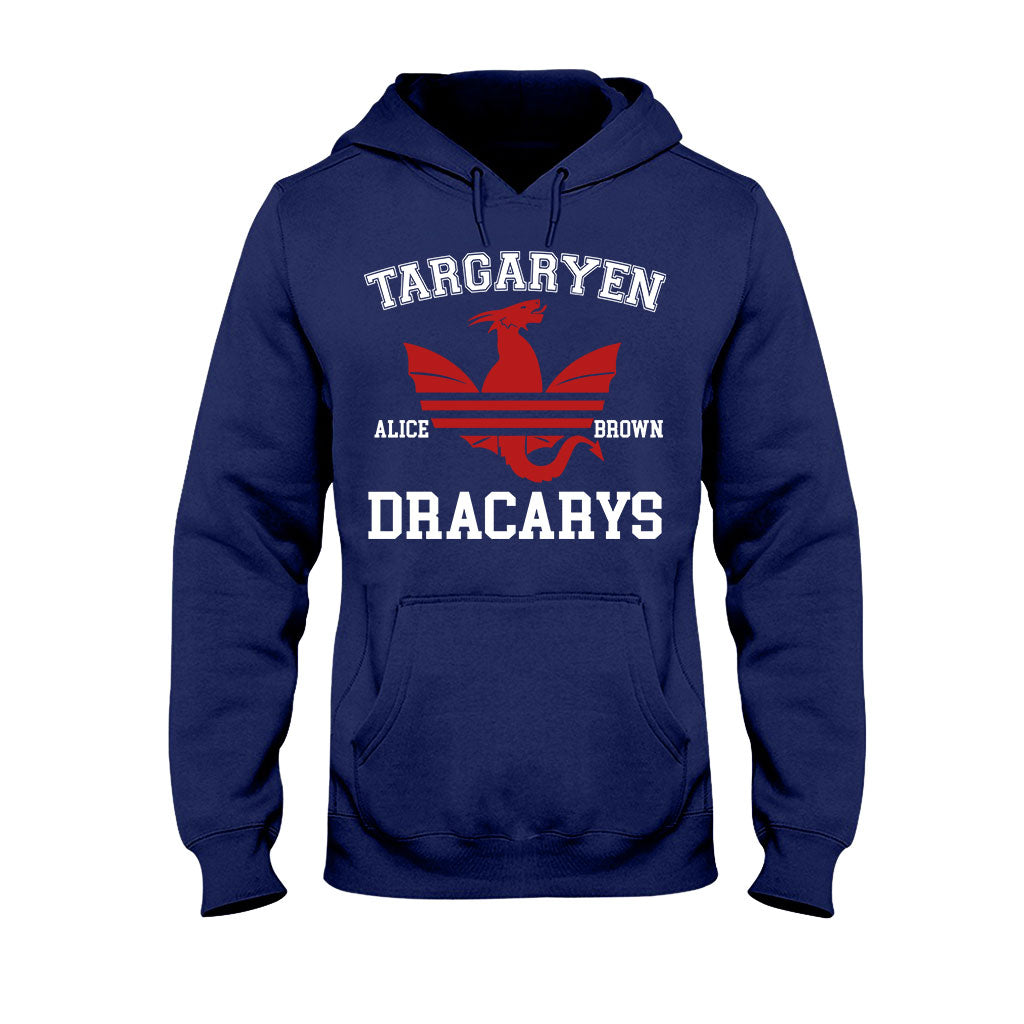 The Song Of Blood & Fire - Personalized Thrones Game T-shirt And Hoodie
