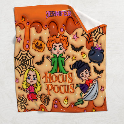 The Sanderson Sisters - Personalized Three Witches Blanket
