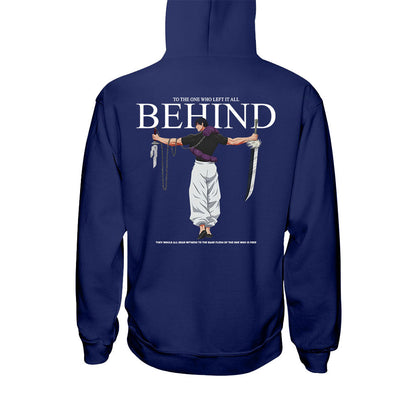 Behind Jujutsu Kaisen T-shirt and Hoodie