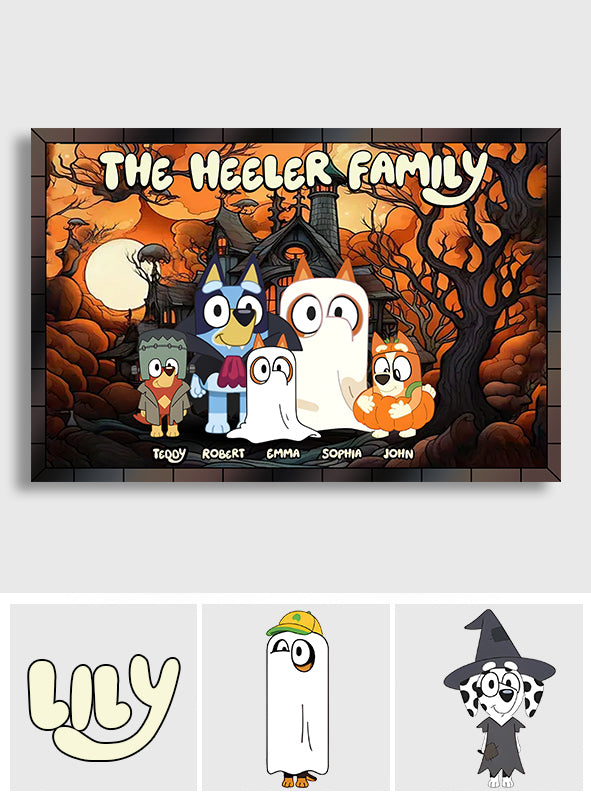 Happy Halloween - Personalized Doormat