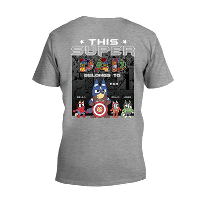 Super Dad - Personalized Father T-shirt and Hoodie