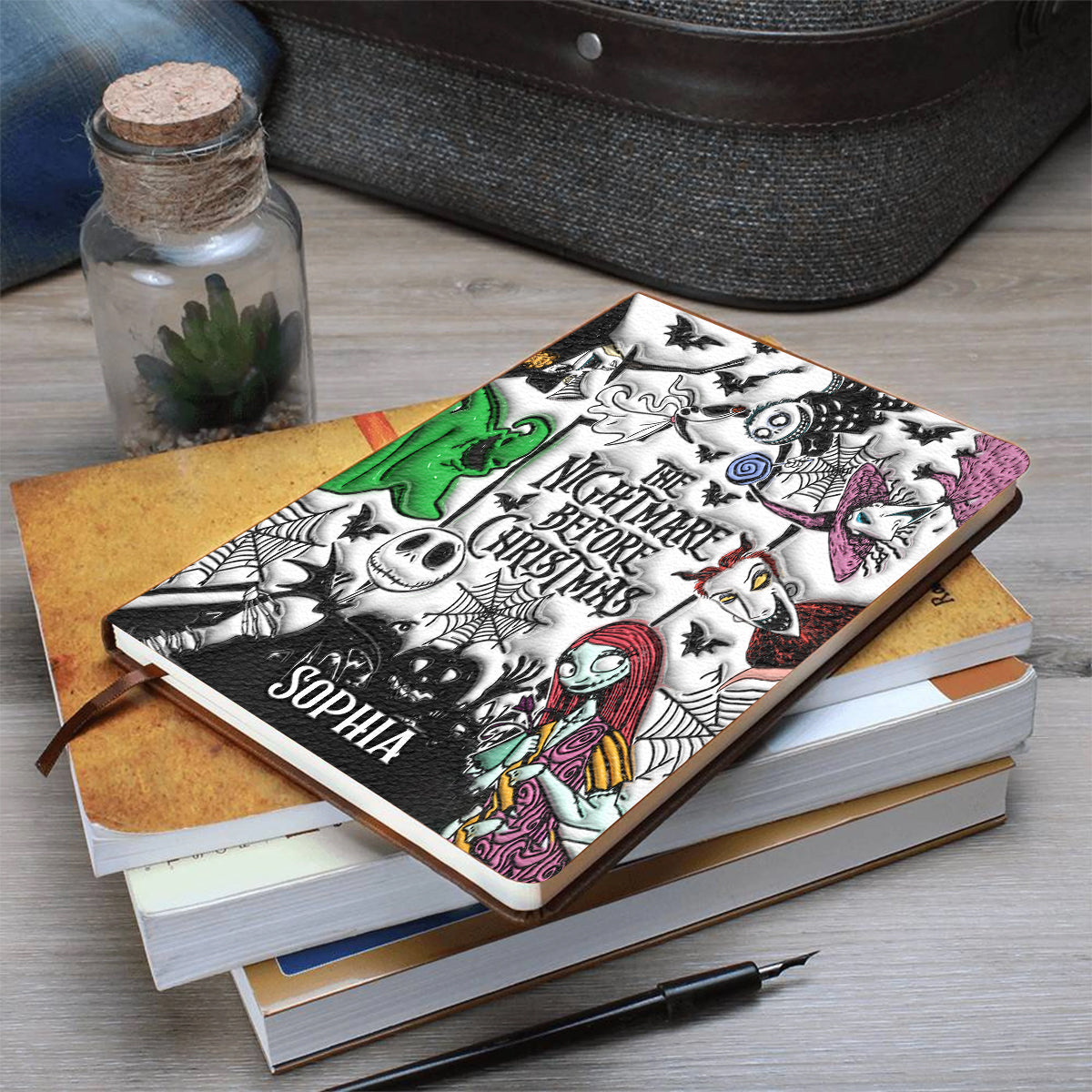 The Nightmare - Personalized Nightmare Leather Journal