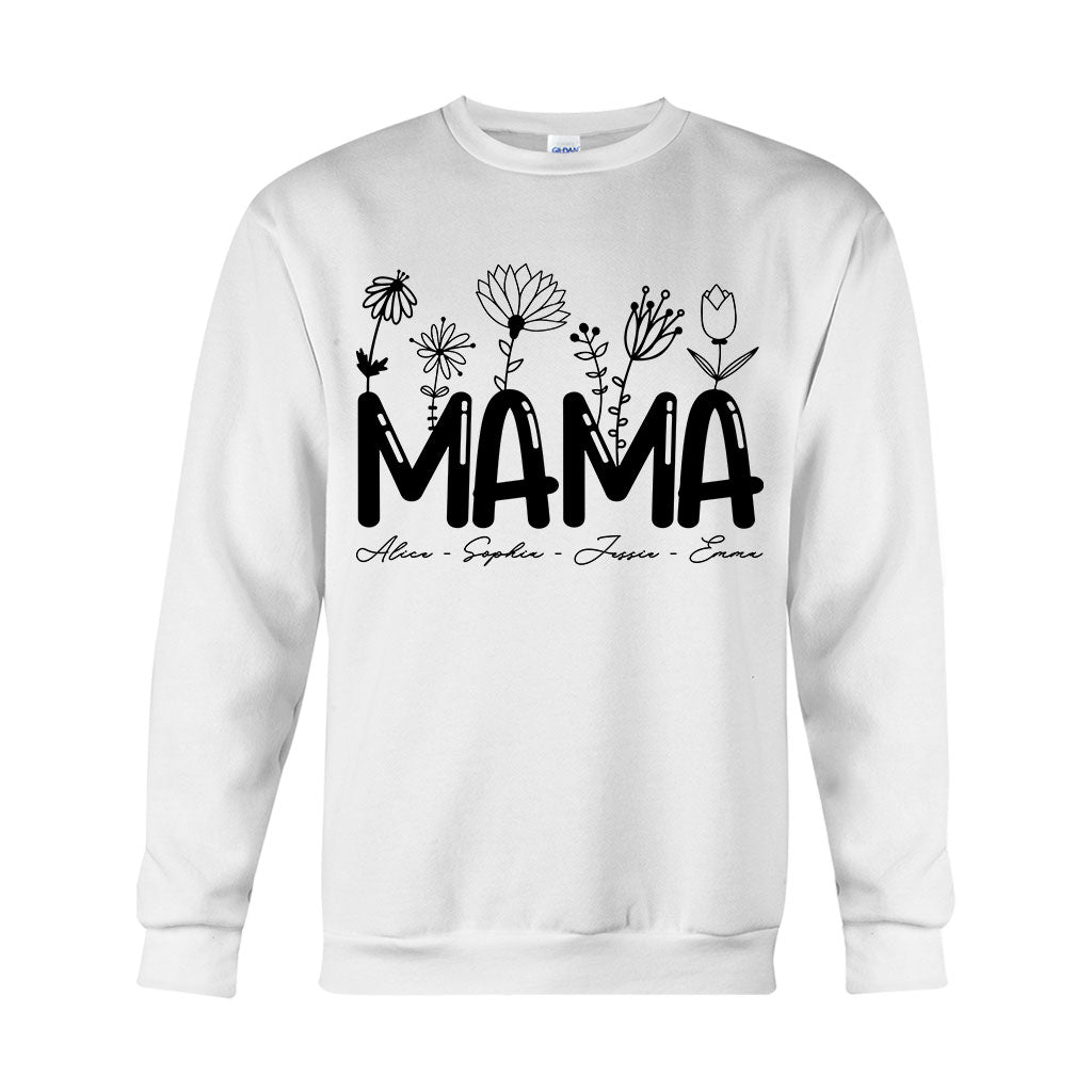 Best Mama Ever - Personalized Mother T-shirt And Hoodie