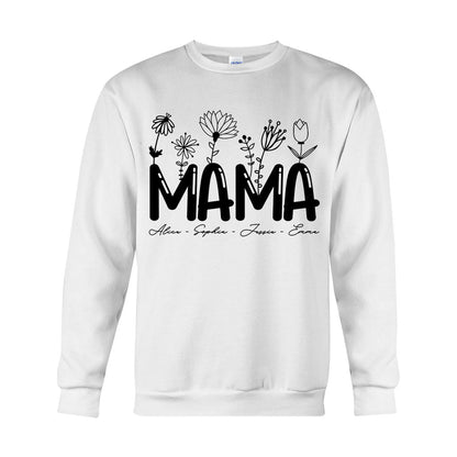 Best Mama Ever - Personalized Mother T-shirt And Hoodie