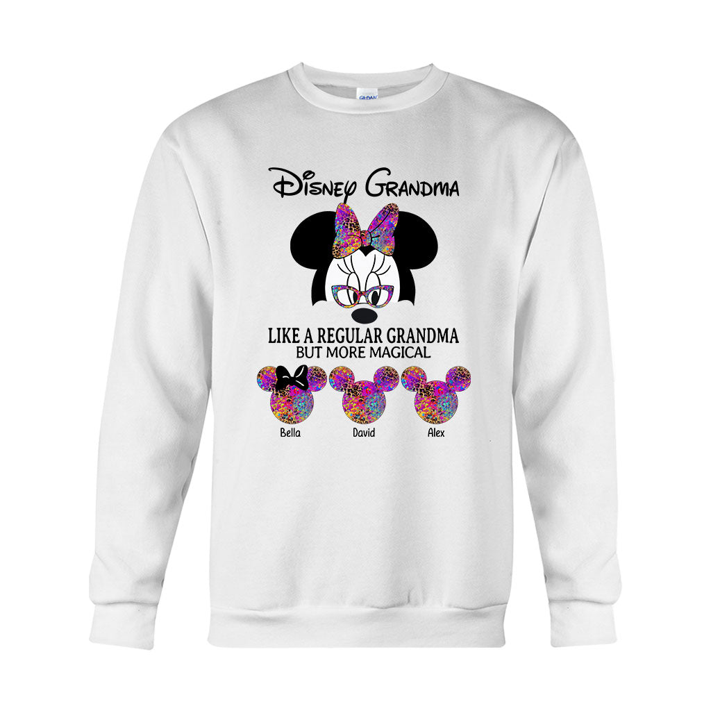 Magical Grandma Mom - Personalized Mouse T-shirt And Hoodie