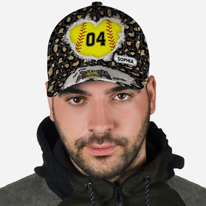 In My Softball Mom Era - Personalized Softball Classic Cap