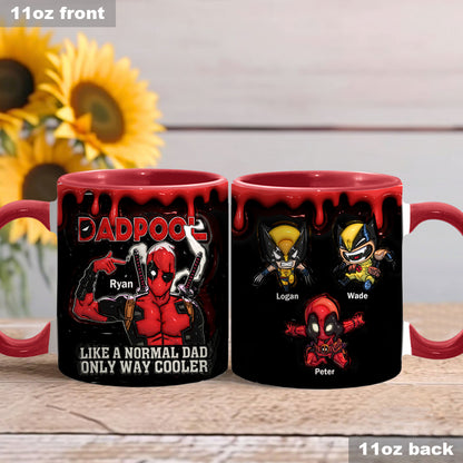 Dadpool Personalized Mug - Personalized The Psychopath Accent Mug